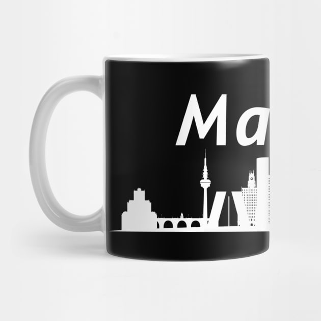 Madrid Skyline by Fantastic Store